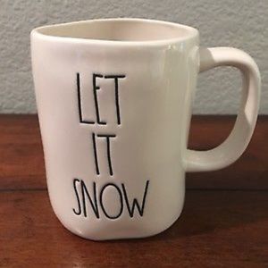 Rae Dunn Other - Rae Dunn LET IT SNOW Mug Christmas Artisan New Rae Dunn Other - Rae Dunn LET IT SNOW Mug Christmas Artisan New